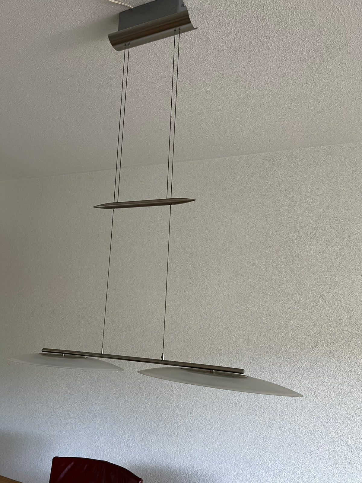 RVS hanglamp. Dimbaar met schakelaar, Ophalen, Gebruikt