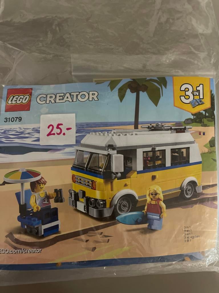 Lego Creator 31079 Surfer Van - Compleet, Verzenden, Zo goed als nieuw, Complete set, Lego