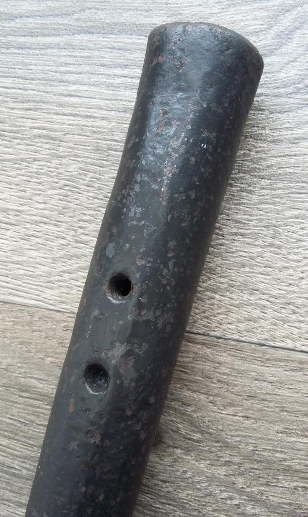 18 de eeuw Blaaspijp Kachel Open Haard Vuur Aanjager, Antiek en Kunst, Ophalen of Verzenden