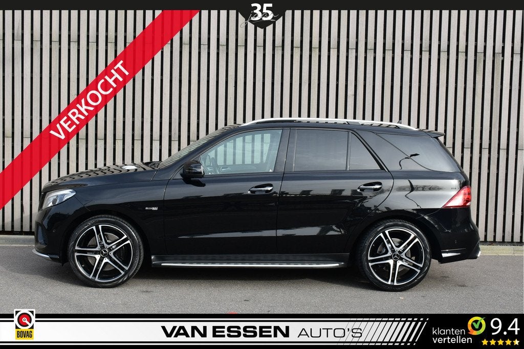 Mercedes-Benz GLE- Klasse AMG 43 4MATIC Luchtvering Pano 360, Auto's, Mercedes-Benz, Automaat, Gebruikt, Euro 6, 138 €/maand