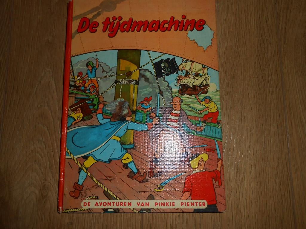 De tijdmachine - boek van Pinkie Pienter, Boeken, Eén stripboek, Ophalen of Verzenden, Gelezen