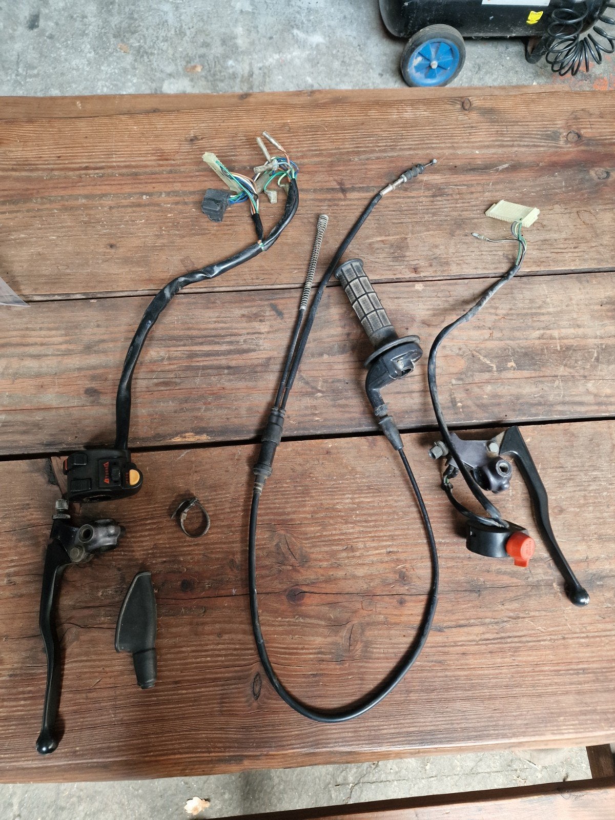 Honda MTX125 JD05 Hendelset + Schakelaars. Mooie staat., Ophalen of Verzenden