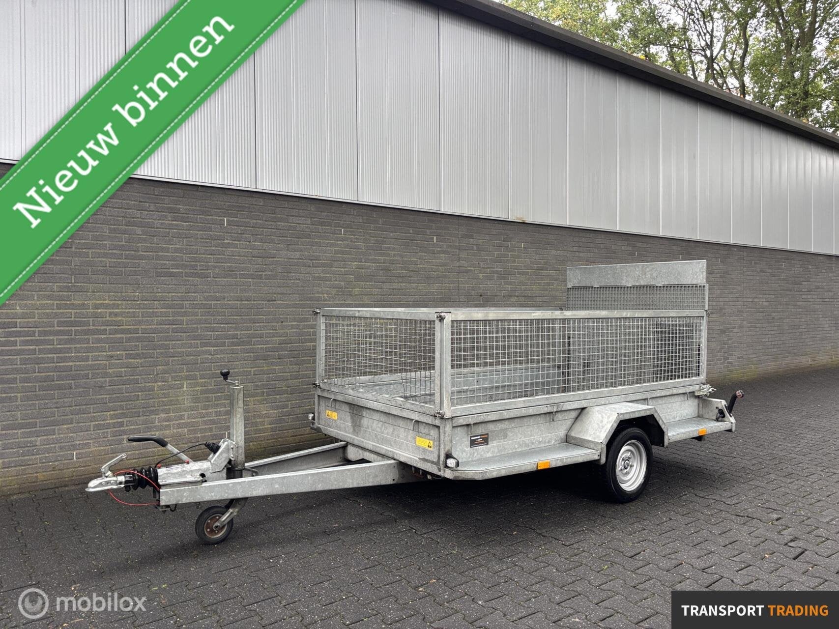 Saris 1500 KG machinetransporter + loofrekken!, Transport Trading, Gebruikt, Info@transporttrading.nl, De Grift 15 Nieuwleusen