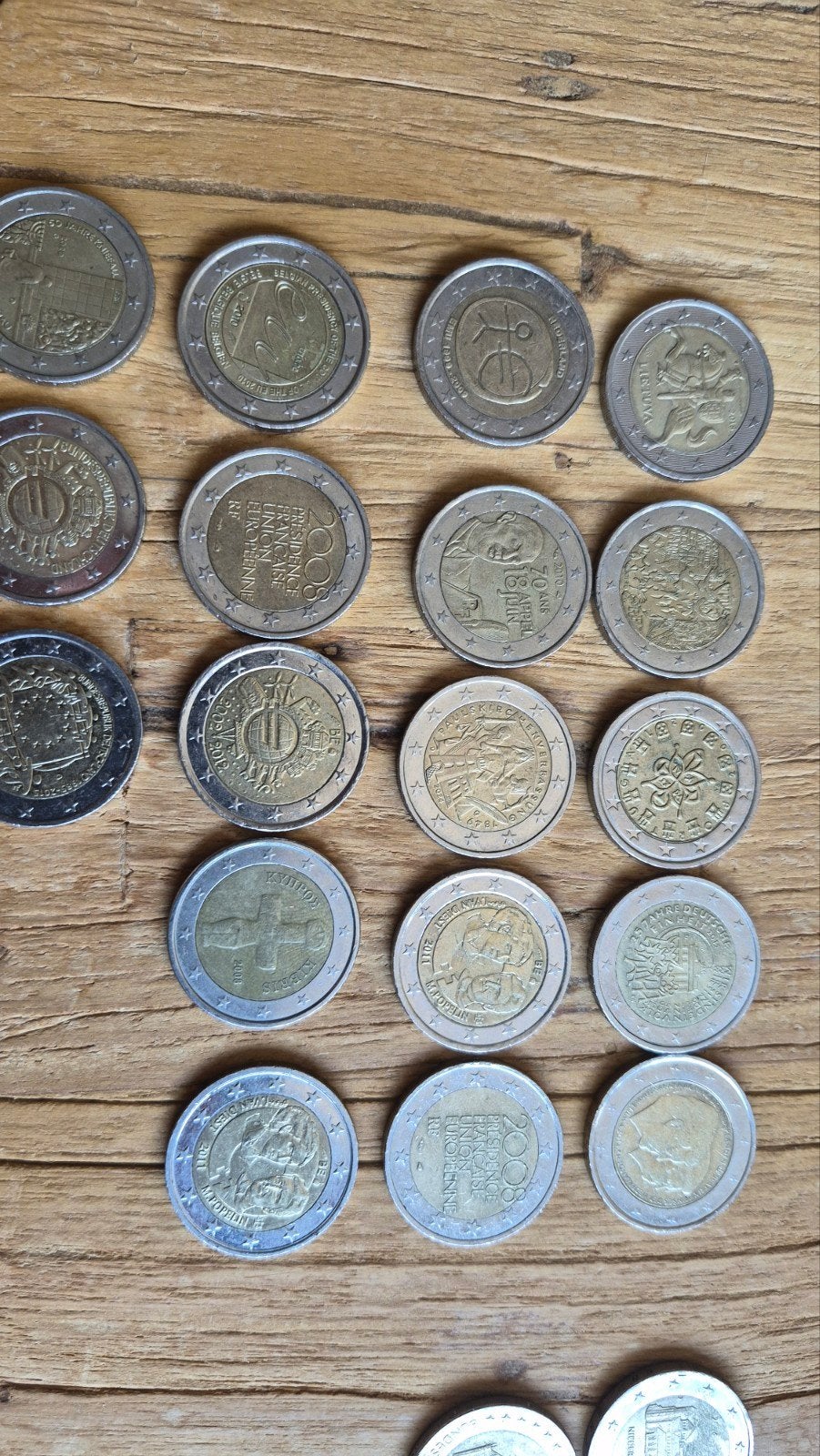 28 diverse 2 euro munten - Ideaal voor verzamelaars, Ophalen of Verzenden, 2 euro, Setje