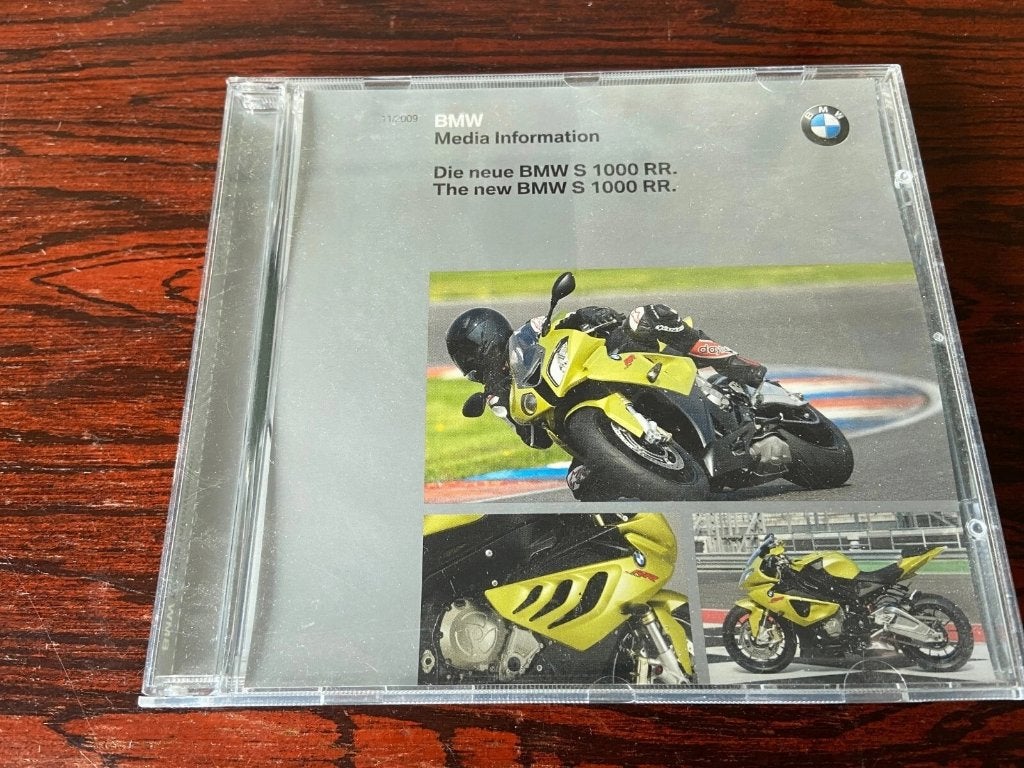 BMW 2009 media kit new model S 1000 RR press new EICMA, Ophalen of Verzenden, Gebruikt, Motoren
