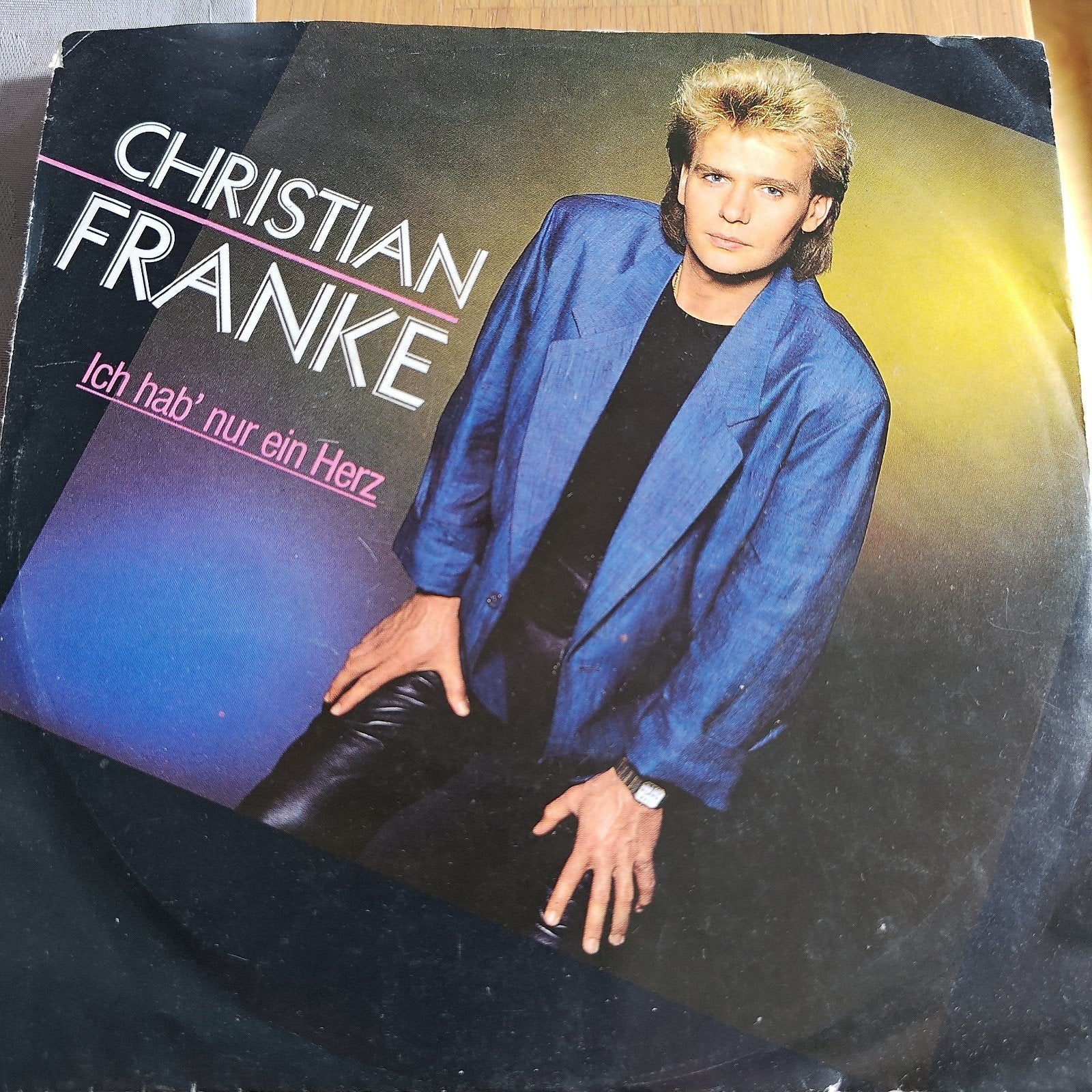 Christian Franke - Ich hab' nur ein Herz (Vinyl Single), Gebruikt, 7 inch, EP, Schlager