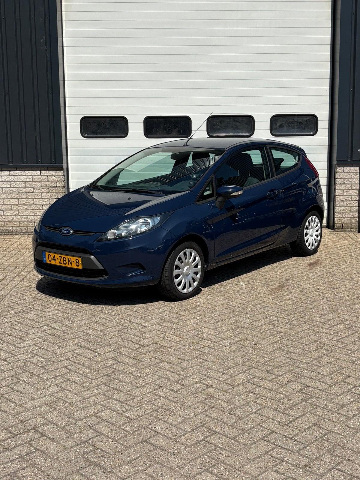 Ford Fiësta 1.25 | 2012 | AIRCO | NETTE AUTO | TREKHAAK, Auto's, Voorwielaandrijving, 4 cilinders, Blauw, Origineel Nederlands