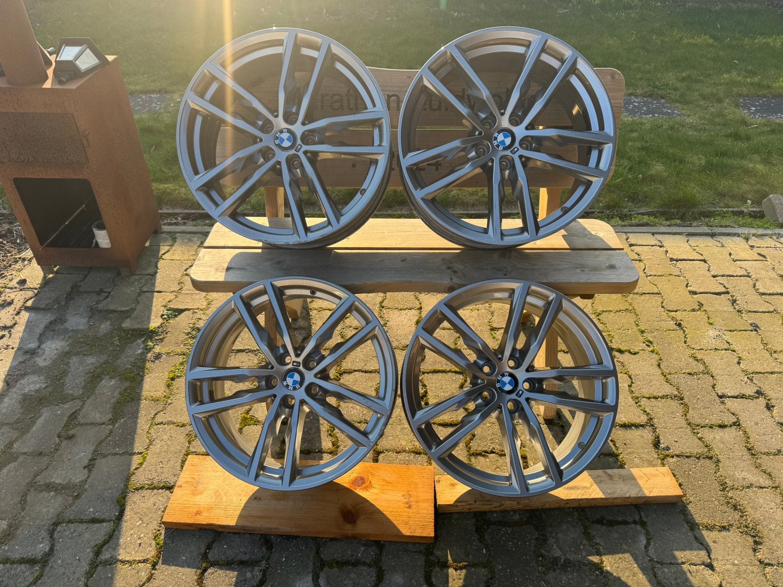 Set 19 inch velgen bmw g30/g31 g01 g02 x3, Auto-onderdelen, Banden en Velgen, Ophalen