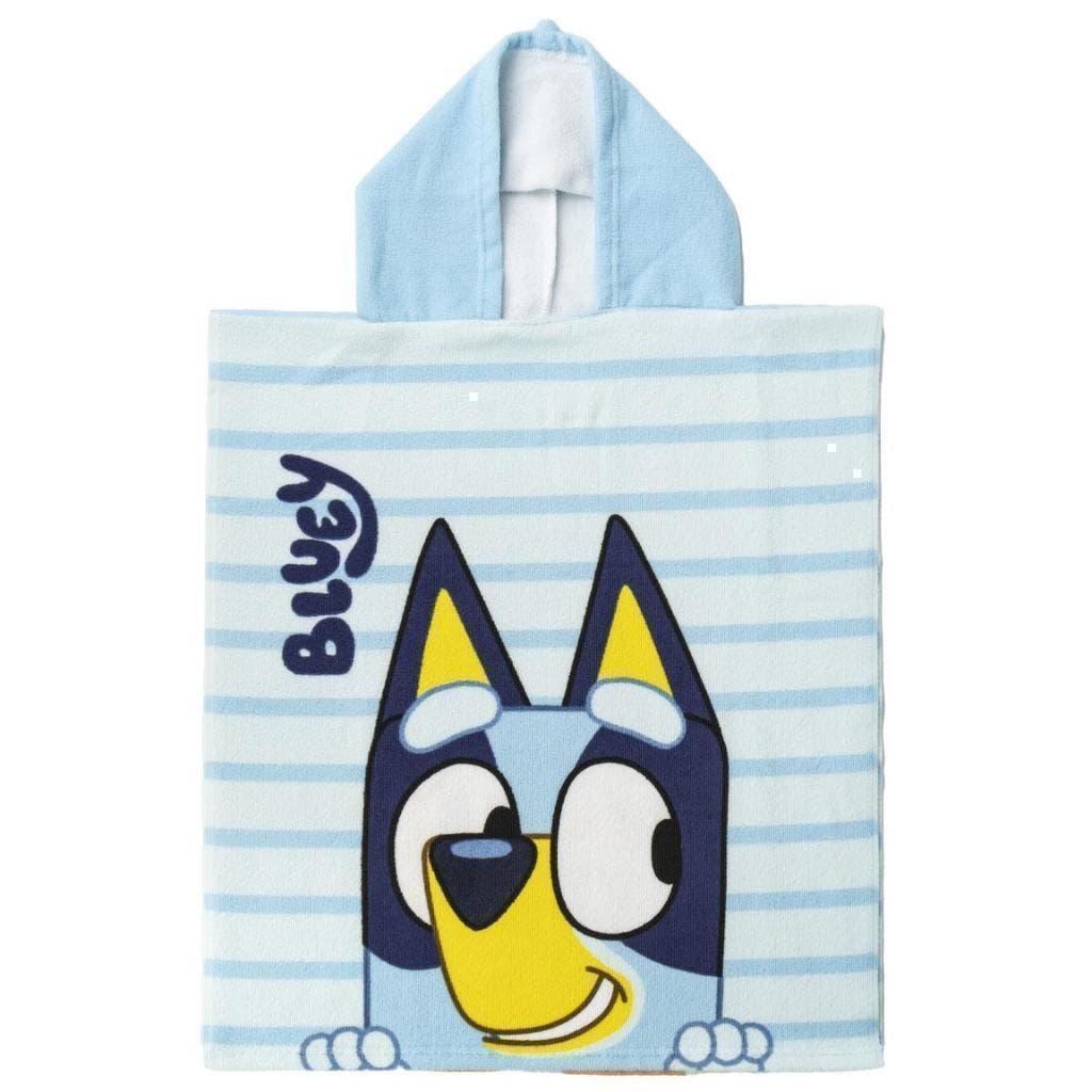 Bluey Badponcho / Badcape - Sneldrogend, Bluey, Jongen of Meisje, One size, Nieuw