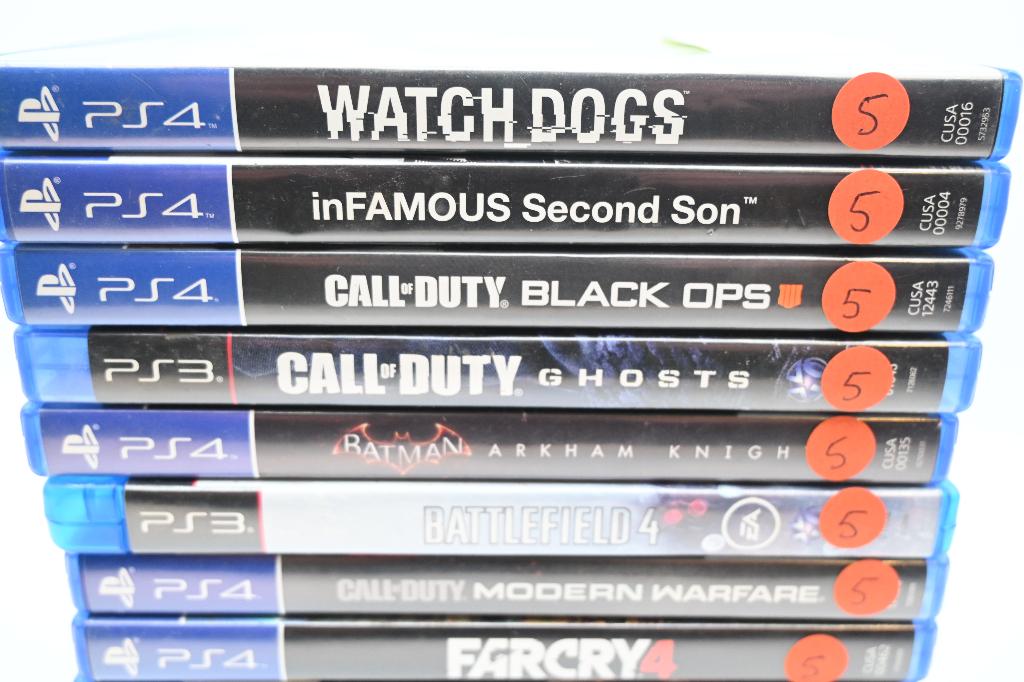 Diverse Playstation 4 Games €5,-, Gebruikt, Vanaf 18 jaar, -, 1 speler