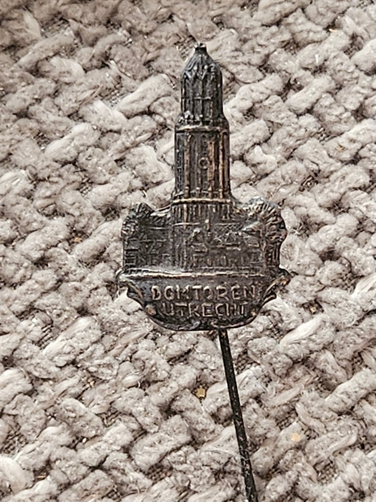 Domtoren Utrecht Speldje/Pin, Verzamelen, Speldjes, Pins en Buttons, Ophalen of Verzenden