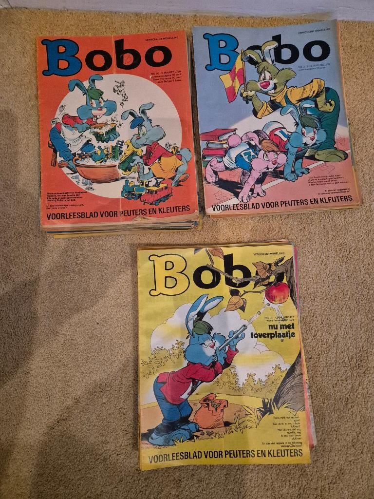 Bobo Retro kleutertijdschrift 1969 - 1972 gratis, Boeken, Ophalen, Gelezen, Overige typen