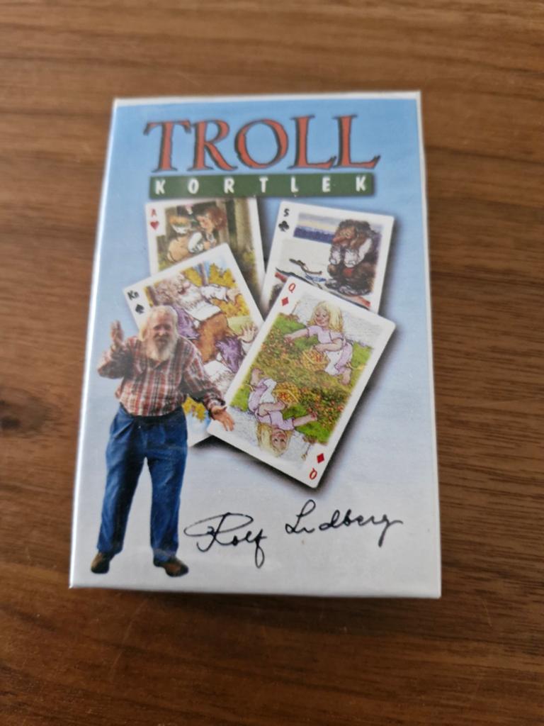 Speelkaarten Troll Originele tekeningen, Ophalen of Verzenden, Zo goed als nieuw, Speelkaart(en)