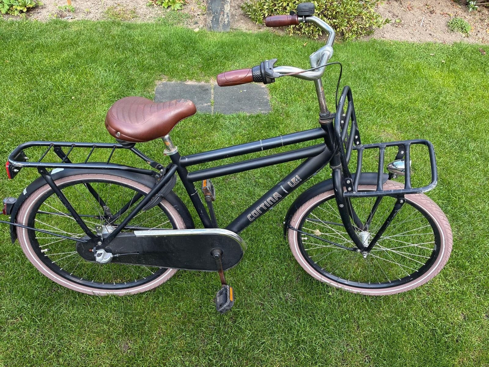 Cortina U4 transport jongens fiets, Fietsen en Brommers, Fietsen | Jongens, Ophalen, Gebruikt, 24 inch
