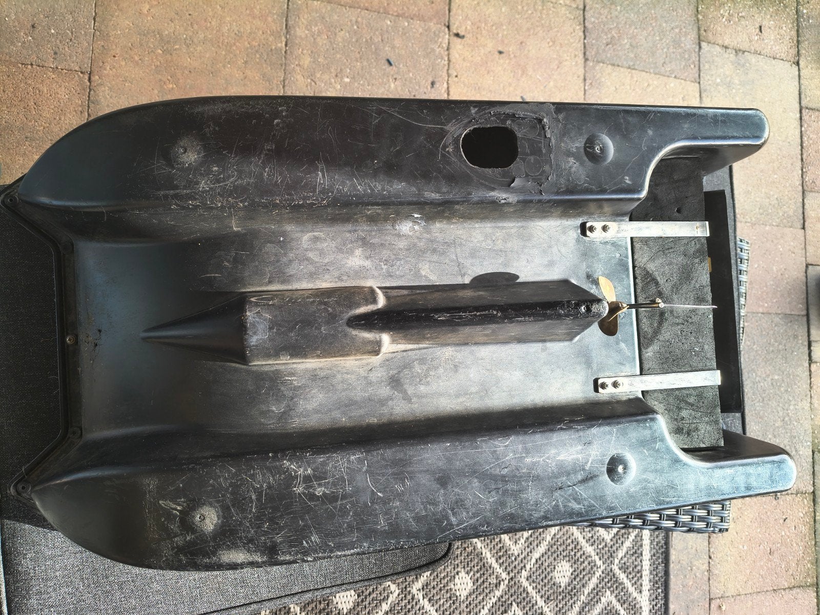 Voerboot Baitliner voor onderdelen, Watersport en Boten, Ophalen of Verzenden, Gebruikt, Overige typen