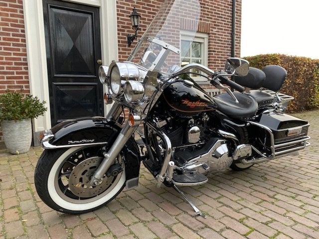 Mooie Harley Davidson Road King FLHR 1340 EVO 1995, Motoren, Motoren | Oldtimers, 2 cilinders, Occasion, 1340 cc, Motorrijbewijs A