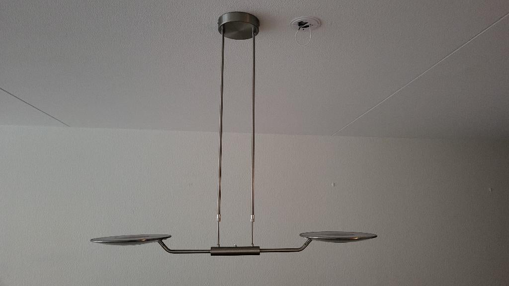 Steinhauer Tamara moderne dimbare eettafel led lamp, Ophalen, Zo goed als nieuw, Metaal