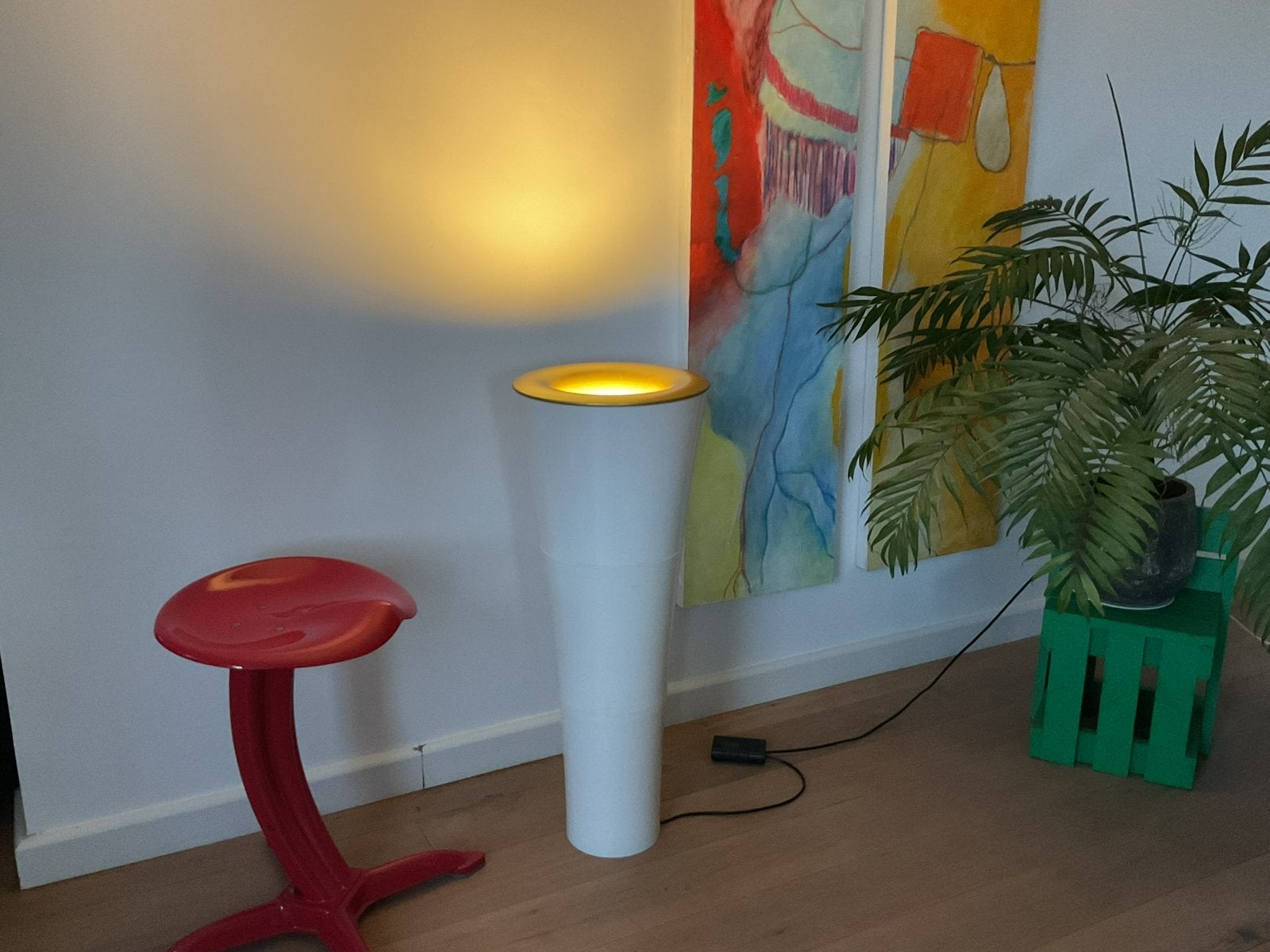 IKEA Fackla vloerlamp, Ophalen of Verzenden, Gebruikt