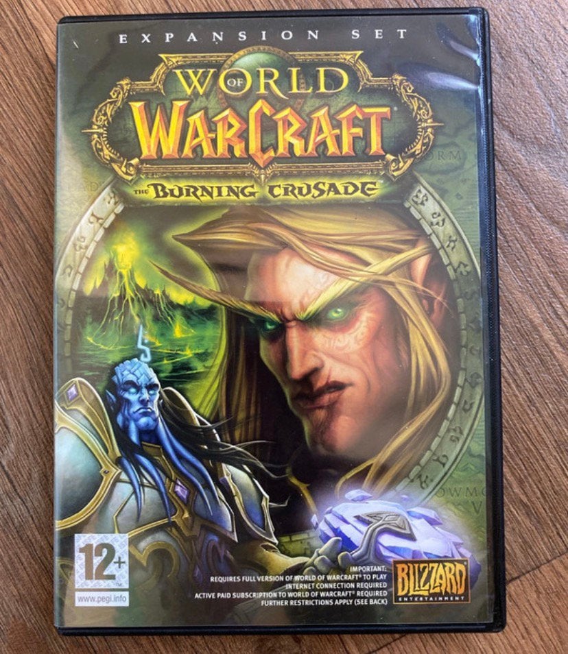 World of warcraft: the burning crusade expansion set voor pc, Spelcomputers en Games, Games | Pc, 1 speler, Ophalen of Verzenden
