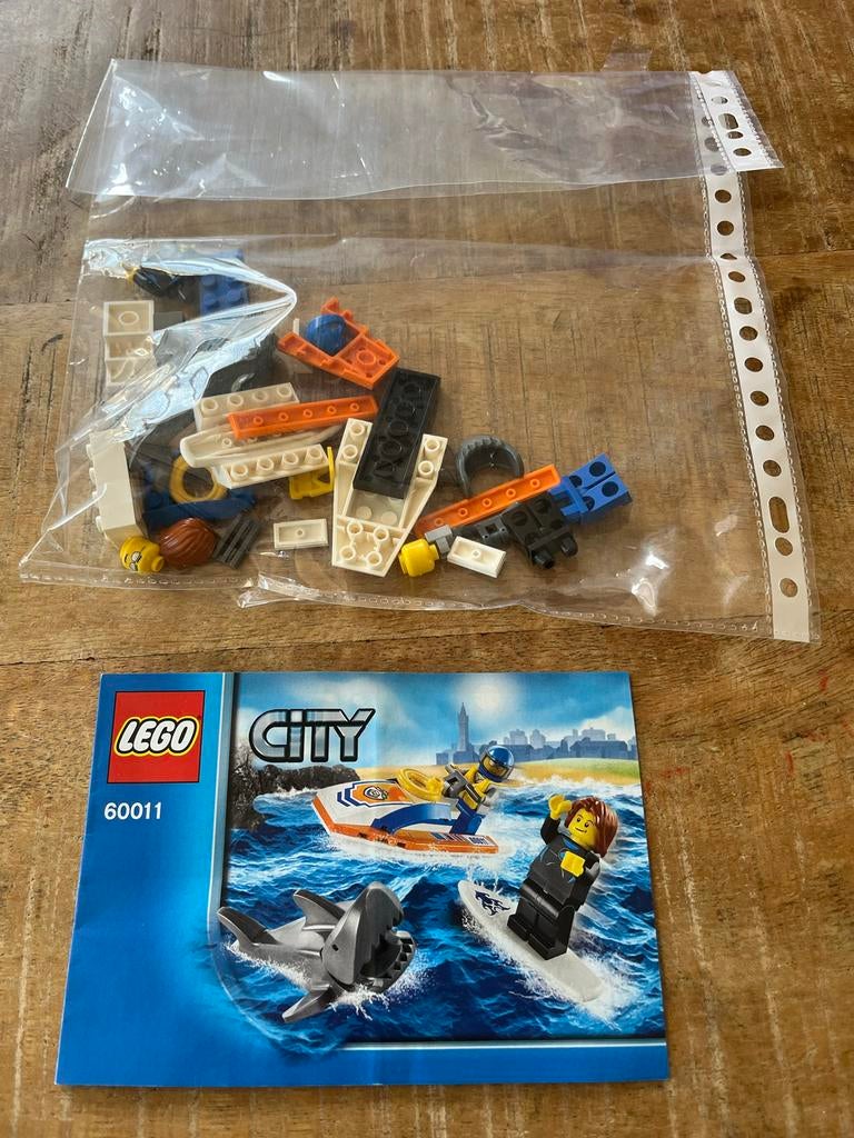 Lego City 60011 Surfer Rescue met instructieboekje, Lego, Ophalen of Verzenden, Complete set, Inclusief instructies