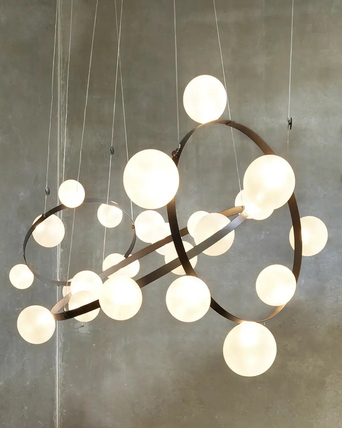 MOOOI Hubble Bubble verlichting | De officiële glazen lampen, Ophalen of Verzenden, Nieuw, Glas