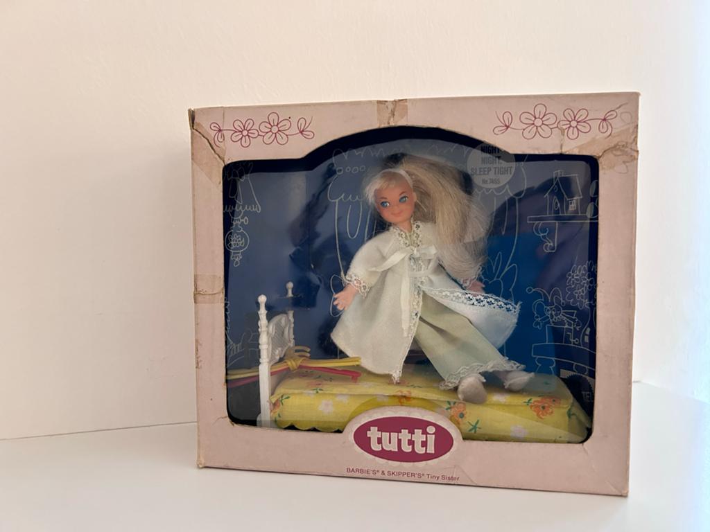 Tutti Night Night Sleep Tight - nr 7455 - Mattel (Barbie), Verzamelen, Poppen, Ophalen of Verzenden, Zo goed als nieuw, Pop