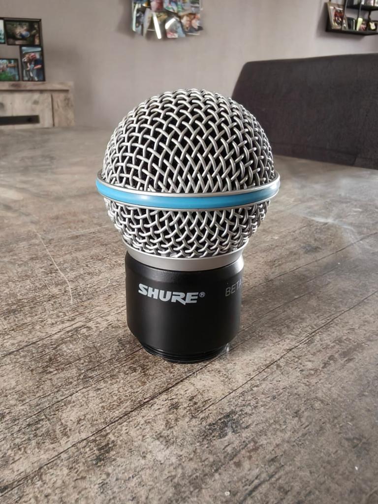 Shure Beta58A kop/capsule (RPW118)., Ophalen of Verzenden, Zo goed als nieuw, Zangmicrofoon, Draadloos