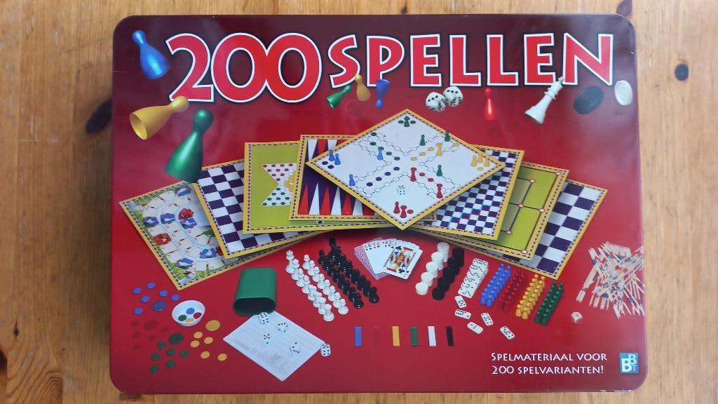 200 spellen, Vijf spelers of meer, Ophalen of Verzenden, Nieuw