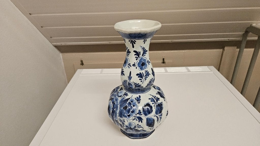 Delfts Blauw Vaas - Handgeschilderd Holland, Ophalen