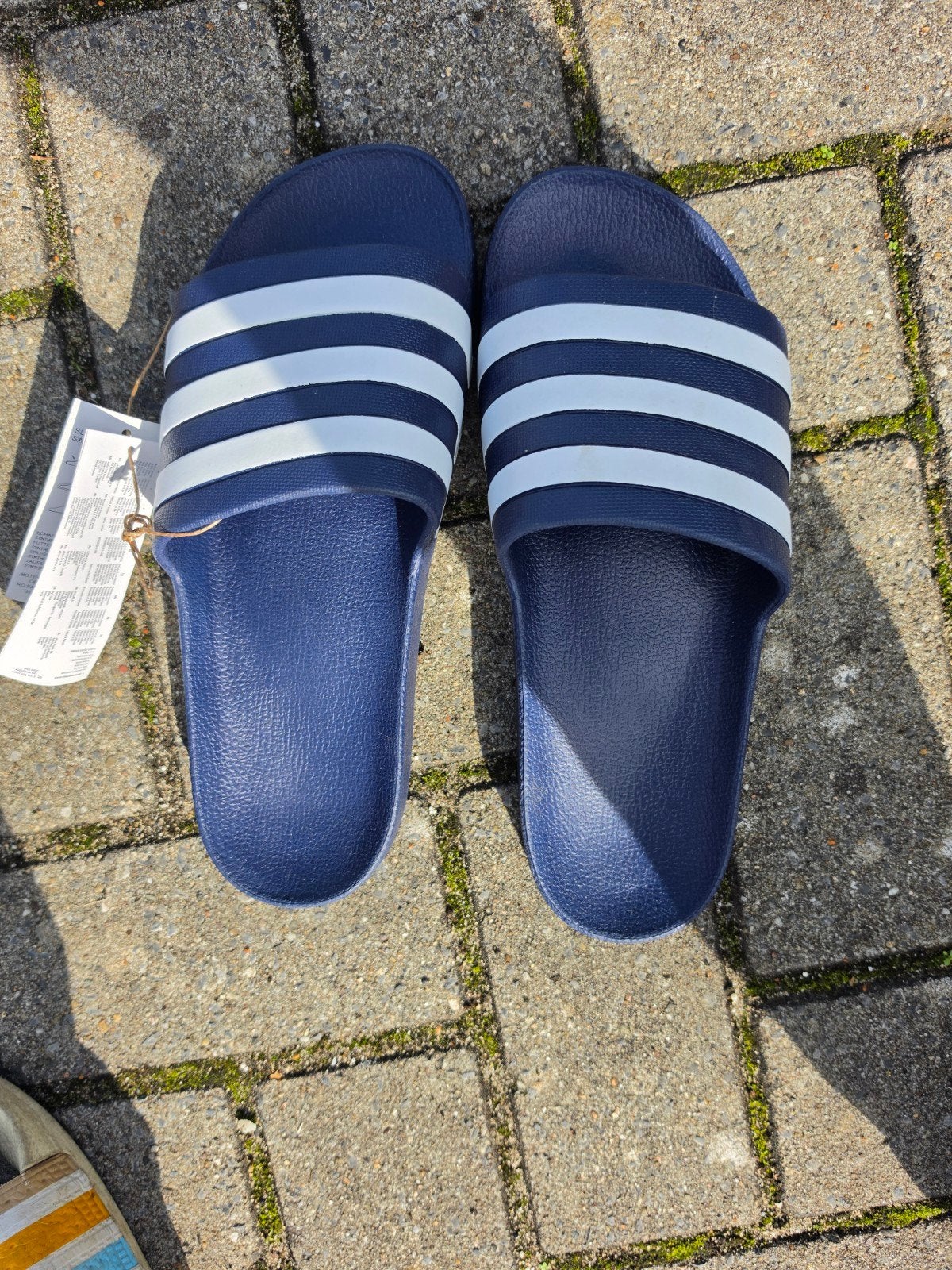 Adidas Adilette Aqua Slippers - Nieuw met label, Nieuw, Ophalen, Slippers, Blauw