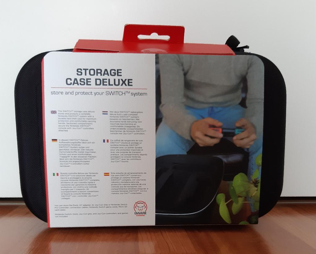 Qware gaming opbergbox voor Nintendo Switch, Ophalen, Nieuw, Switch, Overige typen