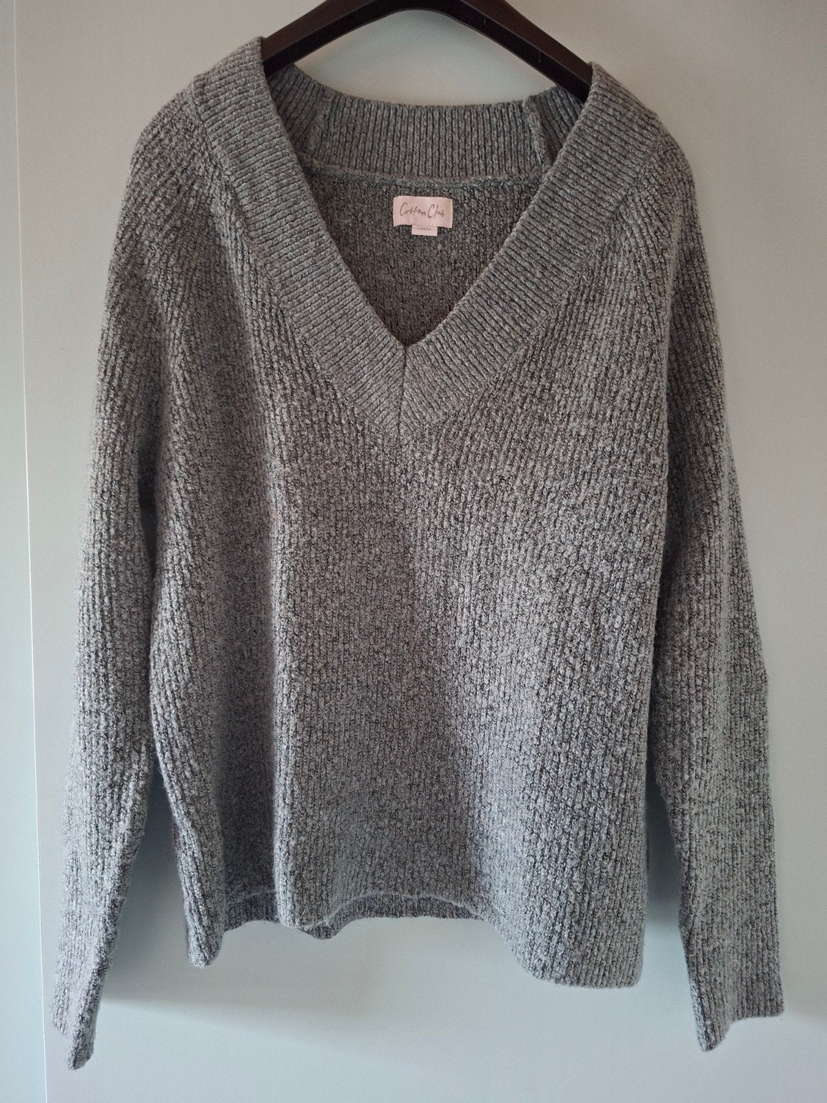 Cotton Club trui in mintgroen, maat L, Maat 42/44 (L), Ophalen of Verzenden, Cotton Club, Gedragen