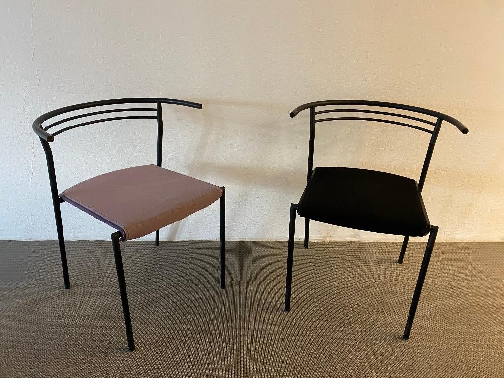 Stoelen Piet Boon 30,- per stuk, Huis en Inrichting, Stoelen, Ophalen, Gebruikt, Zwart, Vijf, Zes of meer stoelen