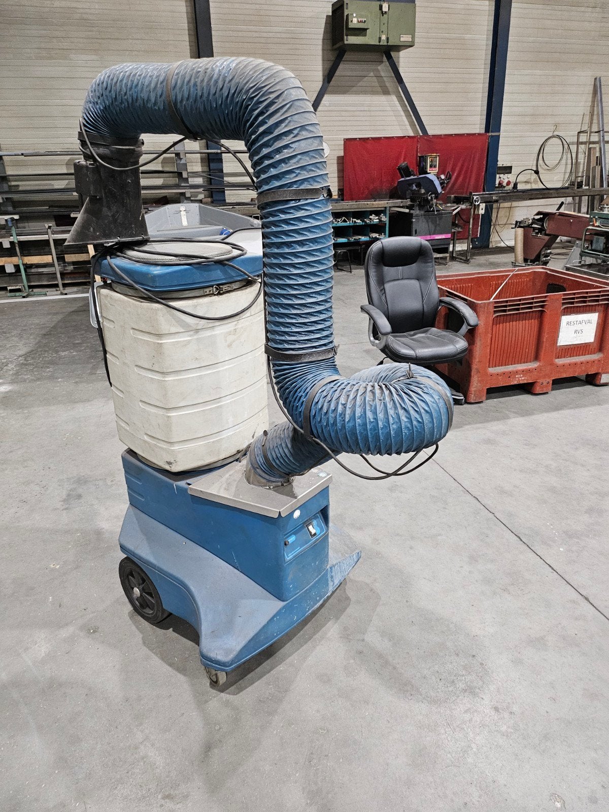 Nederman Afzuigsysteem - Mobiele Rookafzuiger, Doe-het-zelf en Verbouw, Ventilatie en Afzuiging, Ophalen of Verzenden