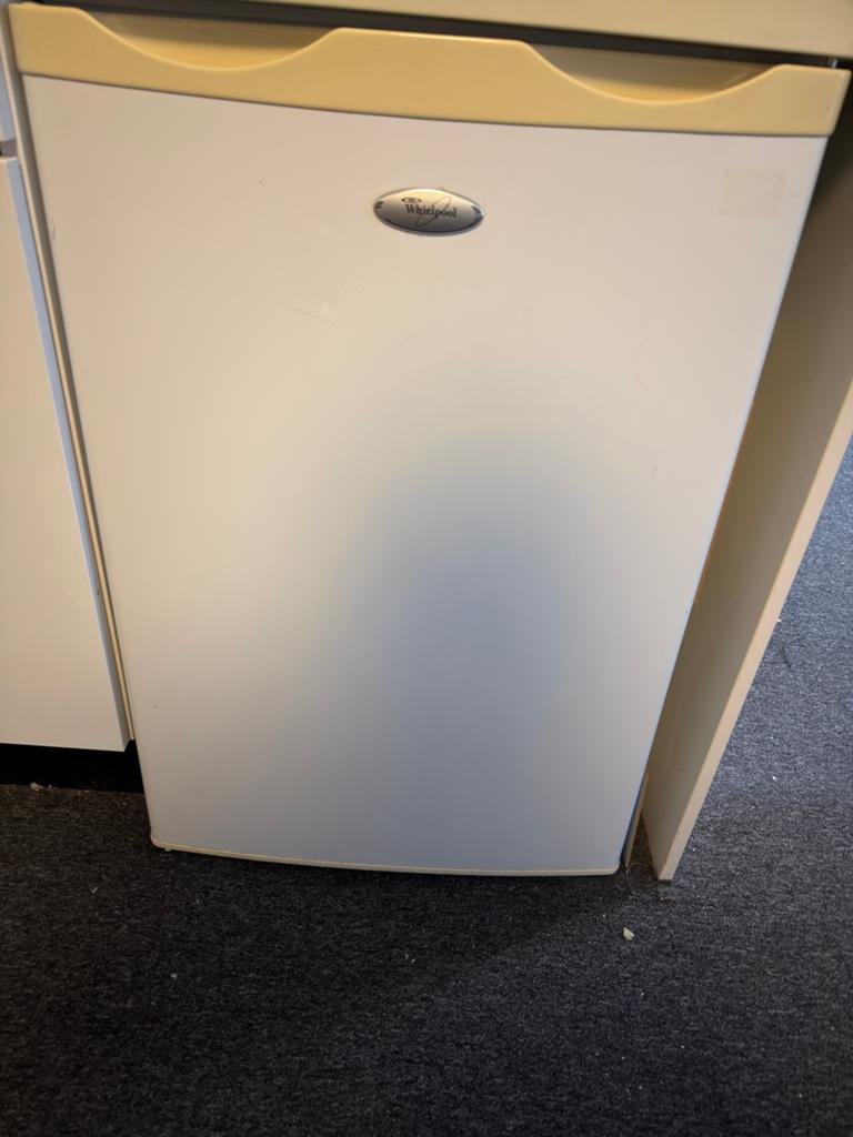 Whirlpool Koelkast met Vriesvak - Compact en Efficiënt, Gebruikt, 75 tot 100 liter, 45 tot 60 cm, Met vriesvak