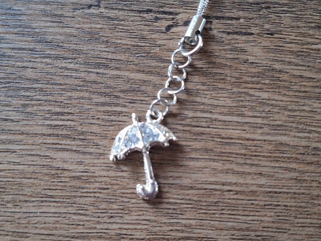 Telefoonhanger : Paraplu !! 3, Info@keycharms.nl, Nieuw, Medemblik, Telefoonhanger of Accessoire