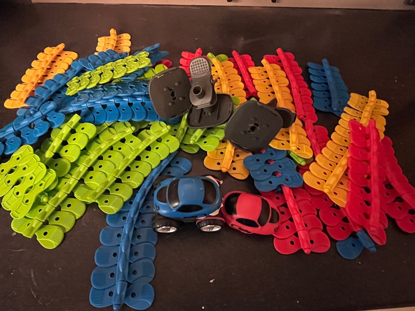 Smoby flextreme flexibele racebaan met Smoby auto's, Ophalen of Verzenden, Gebruikt, Overige merken