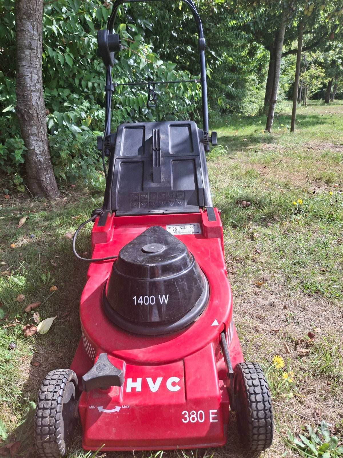 AL-KO HVC 380 E Elektrische Grasmaaier 1400W, Ophalen, Cirkelmaaier, AL-KO, Gebruikt
