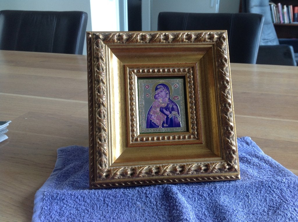 schilderijtje, Paneel, Portret of Personen, Overige technieken, Ophalen of Verzenden