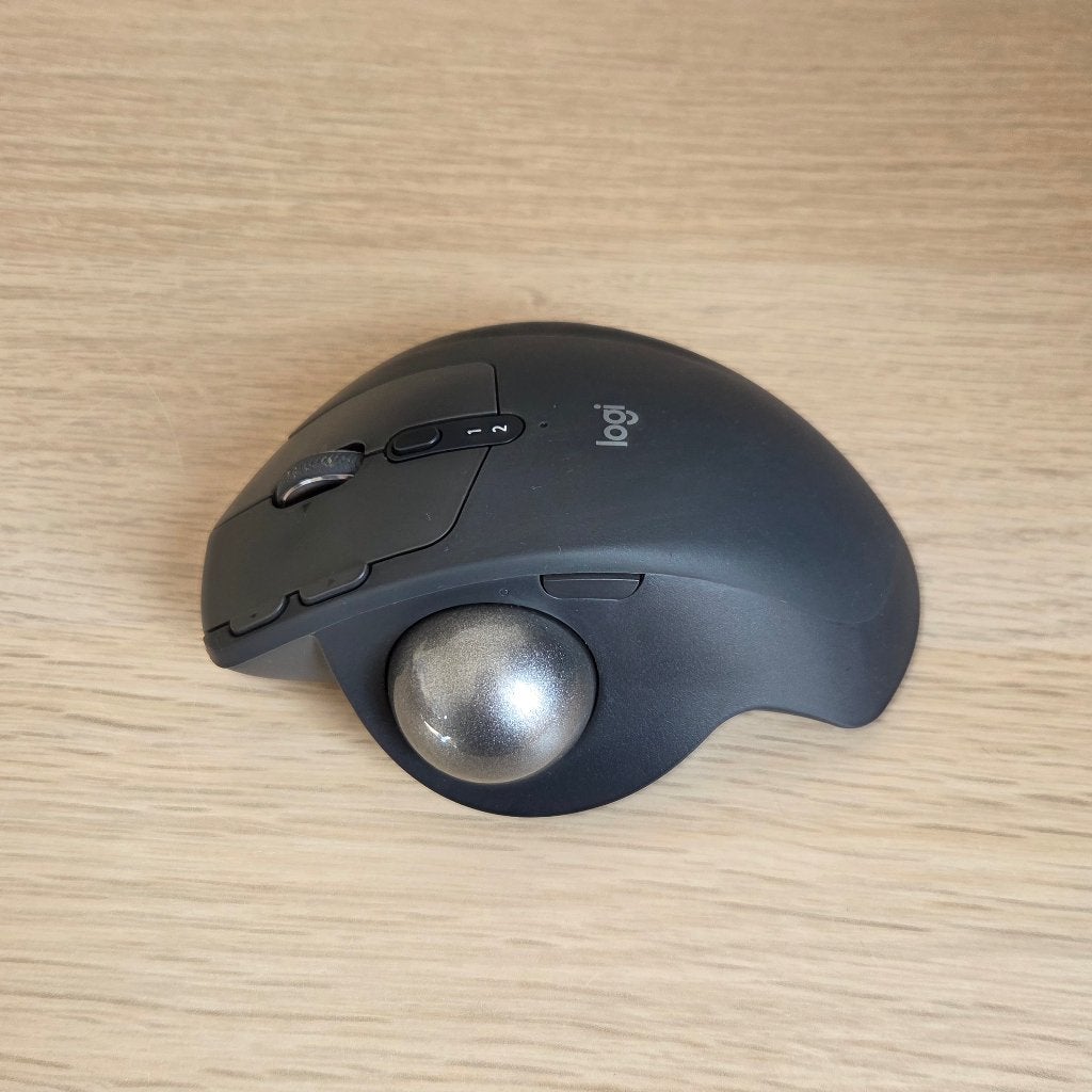 Logitech MX Ergo S Ergonomische Trackball Muis, Computers en Software, Rechtshandig, Muis, Ergonomisch, Logitech.