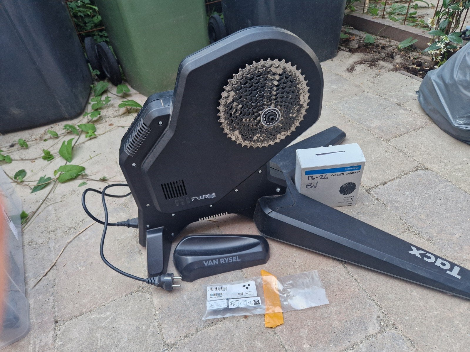 Tacx Flux S, Sport en Fitness, Ophalen, Zo goed als nieuw