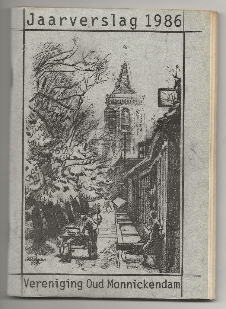 Vereniging Oud Monnickendam - Jaarverslag 1986, Ophalen, Zo goed als nieuw