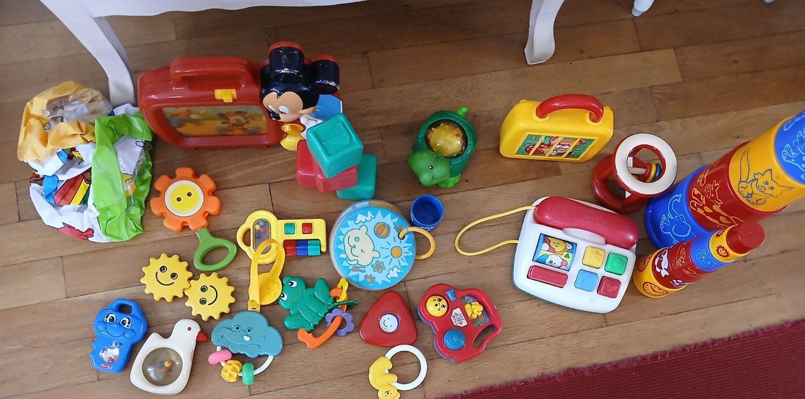 Babyspeelgoed, Ophalen, Overige typen