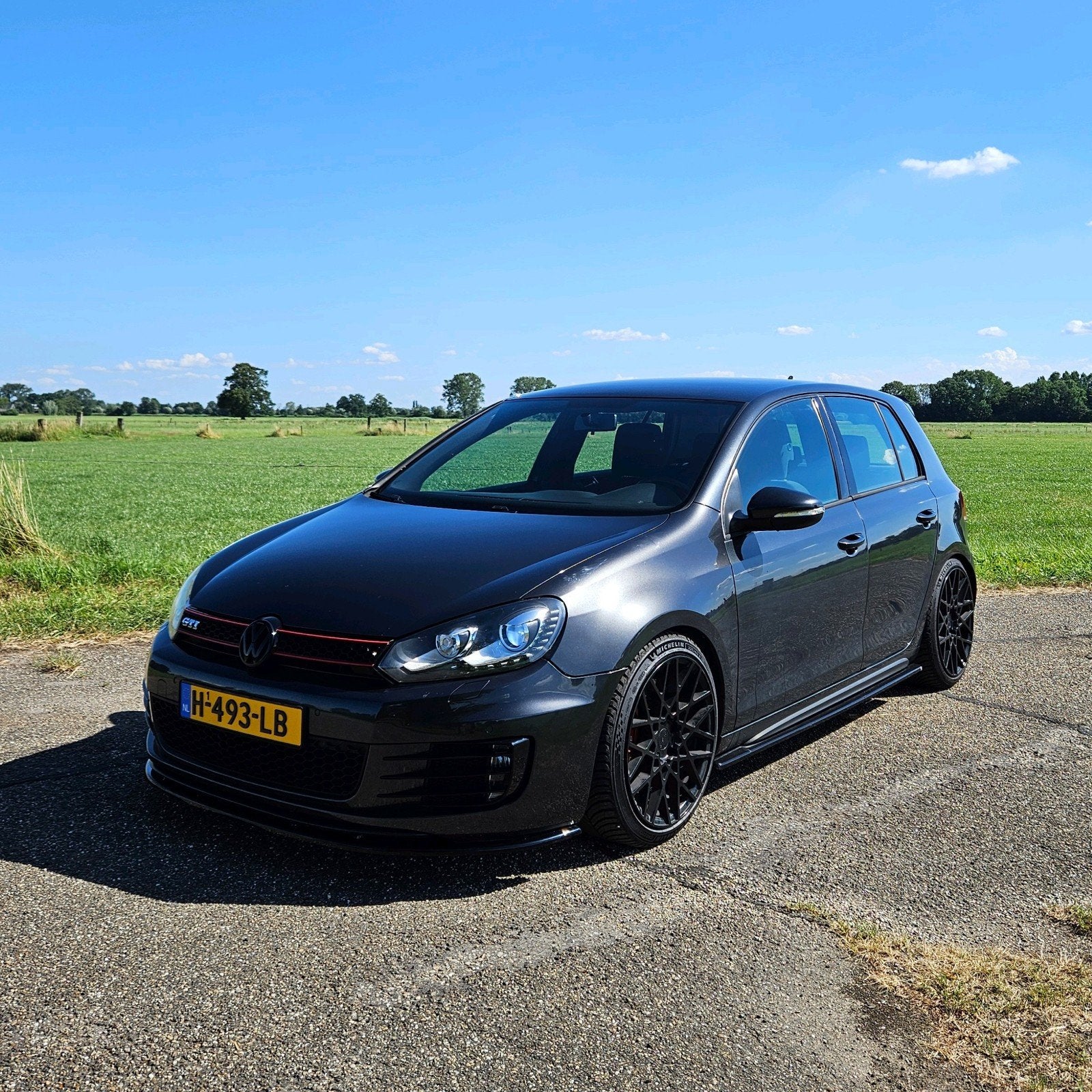 Volkswagen Golf 6 2.0 GTI DSG Carbon Steel Grey, Euro 5, Stof, Zwart, 4 cilinders