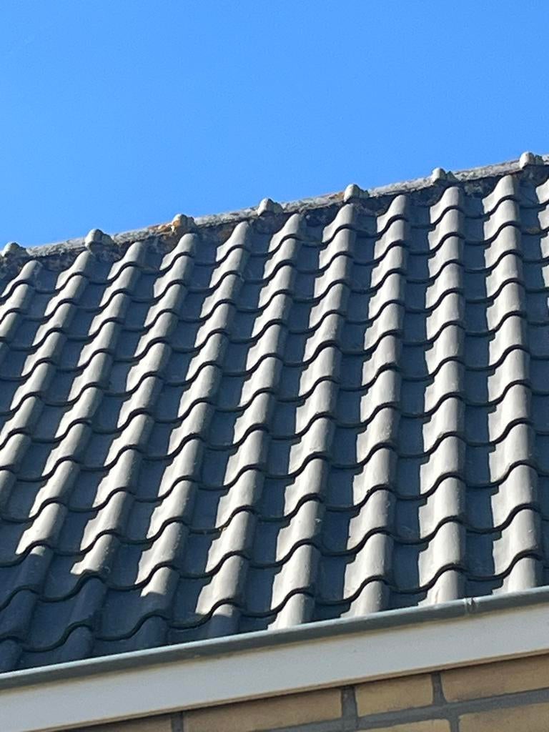 Opnieuw verbeterde bouwgesmoorde dakpannen, Gebruikt, Steen of Klei, Ophalen of Verzenden, 15 m² of meer