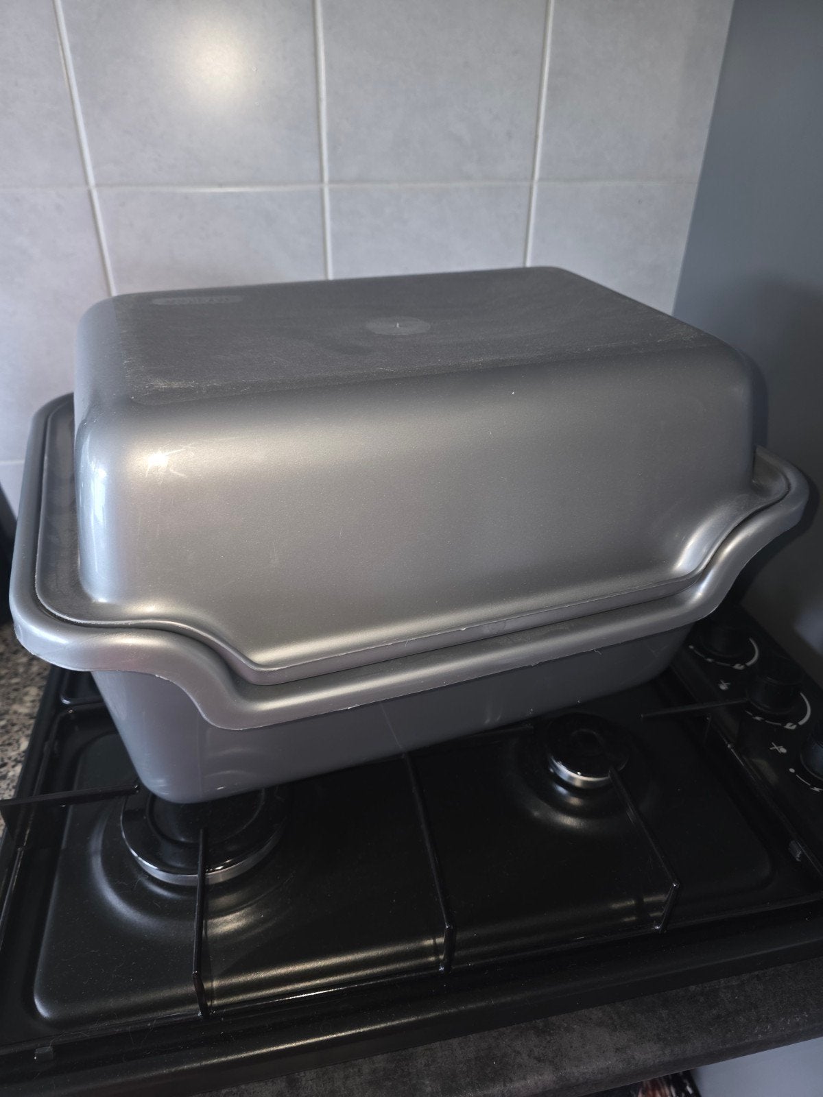 Curver aardappelbak/ tupperware grote kaasdoos, Ophalen, Gebruikt