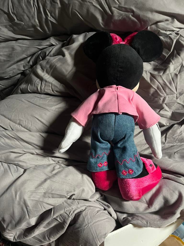 Minnie mouse, Ophalen of Verzenden, Mickey Mouse, Zo goed als nieuw, Beeldje of Figuurtje