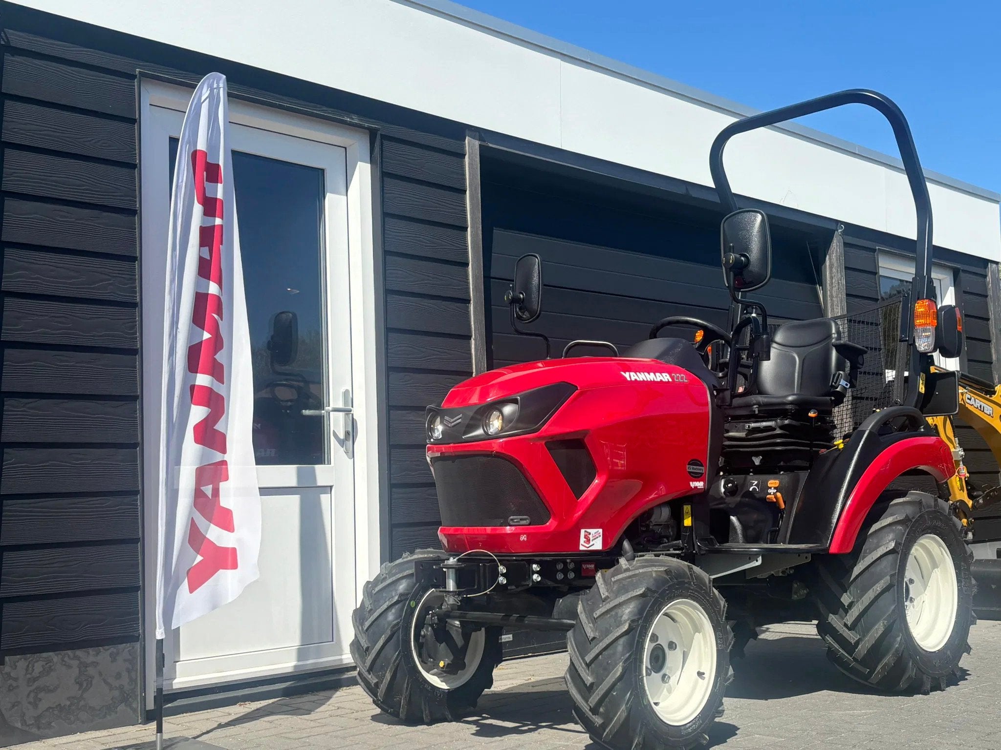 Yanmar ACTIEPRIJS: SA222 Hydrostaat 4WD Minitractor Gazonban, Zakelijke goederen, Agrarisch | Tractoren, Gebruikt, Overige merken