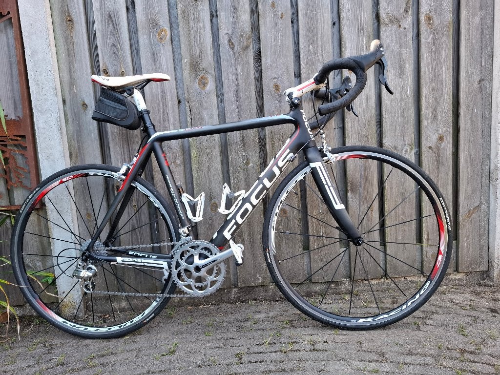 Racefiets, Fietsen en Brommers, Fietsen | Racefietsen, Gebruikt, Carbon, Meer dan 20 versnellingen, 53 tot 57 cm