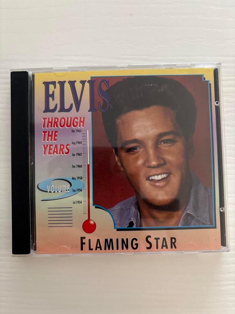 CD Elvis Presley - Through the Years vol 3.Flaming Star, Ophalen of Verzenden, Zo goed als nieuw, Cd of Plaat